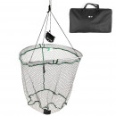 Spundwandkescher Gummiert 70x60x70cm mit 10m Seil und Tasche Zite Fishing